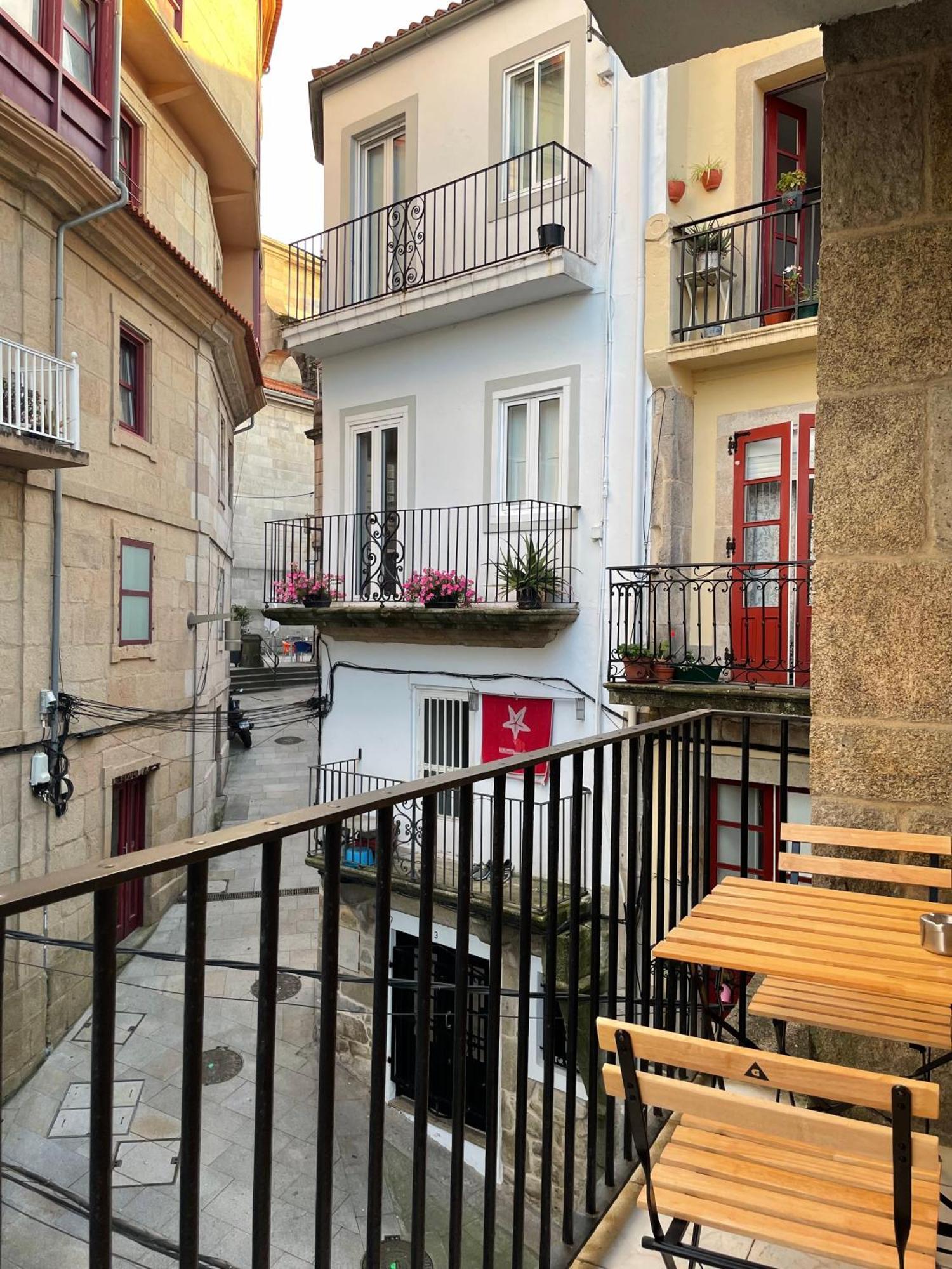 Estilosa Vivienda En El Centro Vigo Exteriér fotografie